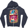 i love candy Zipper Hoodie