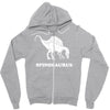 spinosaurus Zipper Hoodie