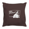 oh cock Throw Pillow