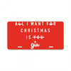 All I Want For Christmas Is You License Plate