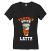 pumpkin spice latte Women's V-Neck T-Shirt