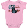 us flag Baby Bodysuit
