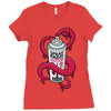 spray paint Ladies Fitted T-Shirt