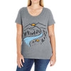 quiet place Ladies Curvy T-Shirt