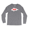 funny size does matter fishing fish holiday jarvis reel rod line sinke Long Sleeve Shirts