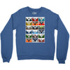 vw camper van fronts, ideal gift or birthday present Crewneck Sweatshirt