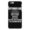 Super September Girl iPhone 6 Plus/6s Plus Case