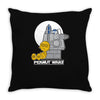 peanut wars Throw Pillow