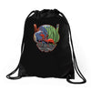 scott lang crossing the back yard Drawstring Bags