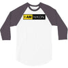 nikon camera i am nikon 3/4 Sleeve Shirt