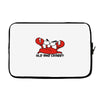 old and crabby Laptop sleeve
