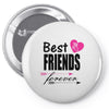 best friends forever Pin-back button