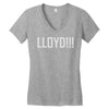 lloyd Women's V-Neck T-Shirt