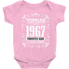 vintage made in 1967 perfectly aged a living legend Baby Bodysuit