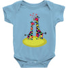 Giraffe Couple T shirts Baby Bodysuit