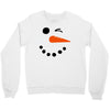 snowman face Crewneck Sweatshirt