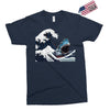 Great White Wave Shark Exclusive T-shirt