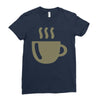 coffee (2) Ladies Fitted T-Shirt