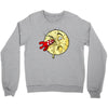 moon rocket Crewneck Sweatshirt