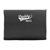 daddy since 2015   mens funny Accessory Pouches