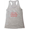 machine gun ho ho ho Racerback Tank