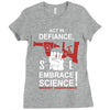 embrace science Ladies Fitted T-Shirt