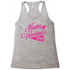 happy valentine's day Racerback Tank