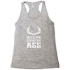 kiss my country ass Racerback Tank