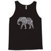 elephant filled pattern cool Tank Top