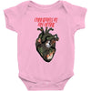 christmas in my heart Baby Bodysuit