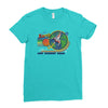 visit earth Ladies Fitted T-Shirt