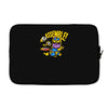 assemble! (yellow outline) Laptop sleeve