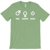 man woman geek T-Shirt