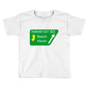 gps logo free exit 63 beach haven Toddler T-shirt