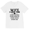 I Love you Wife V-Neck Tee