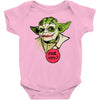 serious why so Baby Onesie