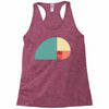 fibonacci golden ratio colorful Racerback Tank