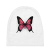 breast cancer butterfly Baby Beanies