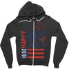 happy 4th of july Zipper Hoodie