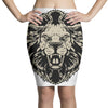 lion head Pencil Skirts