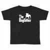 the dogfather  nerd retro der pate godfather fun Toddler T-shirt