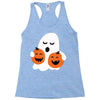 pumpkin with boo Racerback Tank