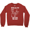 moo bitch Crewneck Sweatshirt