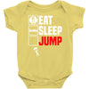 eat sleep jump Baby Onesie
