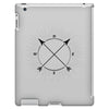 Compass Whit Circle iPad 3 and 4 Case
