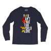 you can't save the world alone Long Sleeve Shirts