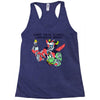 lion mouth hands Racerback Tank