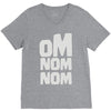 om nom nom V-Neck Tee