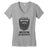Herisson Beard Women's V-Neck T-Shirt