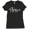 silencer logo Ladies Fitted T-Shirt